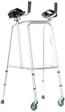 Walking Frame with Forearm Trough Supports and Wheels