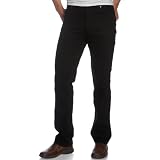 WranglerMen'sCowboyCutSlimFitJean,ShadowBlackDenim,40x30