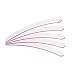 Profi Nagelfeile Bananen WEISS gebogen 180/100 - 10 St�ck