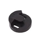 3/4 4/4 Round Rubber Cello Mute Black