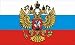 Suchen : Fahne / Flagge Russland mit Wappen 90 x 150 cm Flaggen