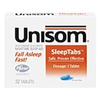 Unisom Night Time Sleep Aid Tablets - 32 ea