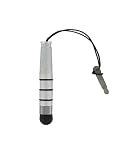 rooCASE Ultra Mini Capacitive (Silver) Stylus for Toshiba AT200 10.1-Inch Android Tablet