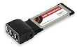 USB/firewire Expresscard 34 2FIREWIRE+1 USB Ports