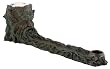 Greenman Incense Burner - Spring - Cold Cast Resin - 9.5" Length