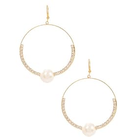 Marciano Vikki Hoop Earrings, GOLD