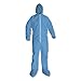 KleenGuard A65 Hood & Boot Flame-Resistant Coveralls, Blue, 3XL