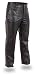 First MFG Men's Fully Lined 5-Pocket Leather Jean Pants. Clean Look. FMM802FB