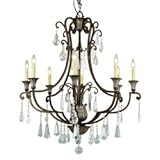 Trans Globe 3968 8 Light Chandelier