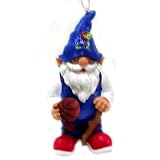 Kansas Jayhawks NCAA Gnome Christmas Ornament