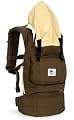 ERGO Baby Organic Carrier Chocolate With Solid Carmel Lining