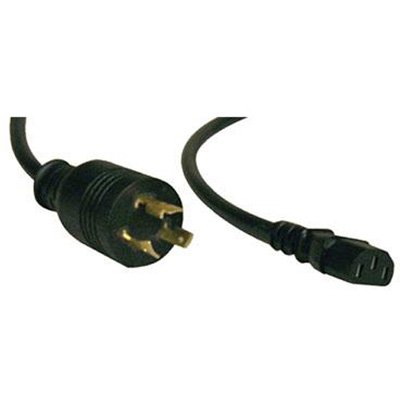 Tripp Lite - Power cable (250 VAC) - IEC 320 EN 60320 C13 - NEMA L6-20 (M) - 6 ft - black