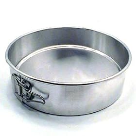 Aluminum Spring Form Pan, 9 x 3 (12-0385) Category: Bakeware by Carlisle
