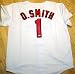 Ozzie Smith (St. Louis Cardinals) autographed Baseball Jersey