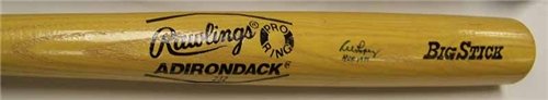 Al Lopez HOF 1979 Autographed/Hand Signed Bat - Chicago White Sox