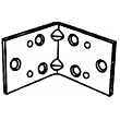 National Mfg. N285569 Double Wide Corner Brace