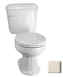 World Imports 332529 Aberdeen Round Front Toilet - Bisque