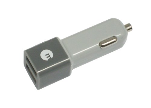 Macally 2-fach USB-Auto-Ladeger&auml;t f&uuml;r Apple iPhone/iPod und USB MP3 Player