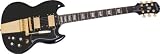 Epiphone Ltd Ed G-400 Deluxe with Maestro Electric Guitar, Ebony