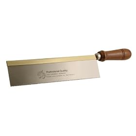Two Cherries 520-6020 10-Inch Brass Back Dovetail Saw