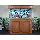 R&amp;J Enterprises ARJ00471 Birch Wood Aquarium Cabinet Stand, 72 by 18-Inch, Honey