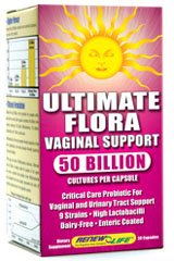 Renew Life Ultimate Flora Vaginal Support 50 Billion, 30-Count