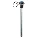 Steel Quick-Release Pin, Plain Finish, Push Button, 0.25" Diameter, 0.25" Usable Length