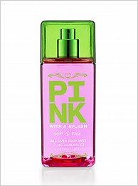 Victoria's Secret Pink With a Splash Soft & Pure All over Body Mist