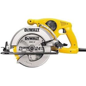 Factory-Reconditioned DEWALT DW378GR Heavy-Duty 7-1 4-inch High Torque Framing Saw by DeWalt