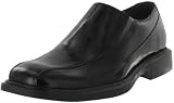 KENNETH COLE Get Into Gear Mens Leather Slip-On Dress Shoes Loafers Silver Technology Black
