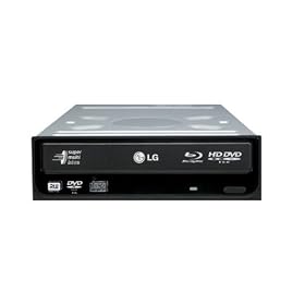 LG GGW-H20L Internal Super Multi Blue Blu-Ray Disc Rewriter and HD DVD-ROM Drive - Black