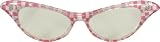 ES32904/42 (Pk) 1950's Checker Cat Eye Glasses