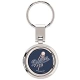 Los Angeles Dodgers Domed Metal Keychain