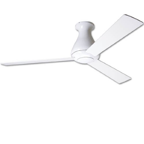 52 Modern Fan Altus Gloss White Hugger Ceiling Fan Check Price