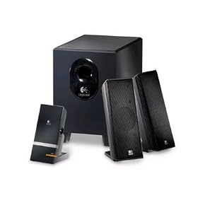 ���W�N�[�� 2.1ch PC�X�s�[�J�[�V�X�e�� �|�[�^�u���v���C���[�Ή� X-240