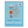 PACON CORPORATION Artist's Sketch Book, Unruled, 80lb, 9 x 12, White, 30 Sheets/Pad