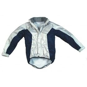 Regenjacke Zoll Bike-Top-Klima Zoll silb./marine, winddicht Gr. XXXL