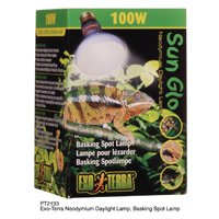 Exo Terra Sun-Glo Neodymium Daylight Basking Spot Terrarium Lamp 100-watt