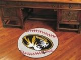 29 Round Missouri Tigers Baseball Mat