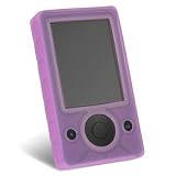 Zune Player Durable Silicone Case for 30GB and 60GB (30GB, Purple)