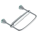 Moen DN6608CHG Modern Paper Holder, Chrome with Acrylic Accent Ring (Not CA VT Compliant)