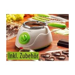 Pearl 7220 Schmelztopf 'CHOCOLATIERE' fr Fondues - Mit diesem Chocolatiere wird Ihre Kche zum Schoko-Atelier!
