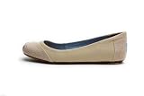 Toms Womens Ballet Flat Alessandra Natural 023139b12-Nlale 6