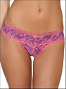 Love Lace Crotchless Thong Panty