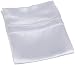 Royal Opulance Zippered Satin Pillow Case, White