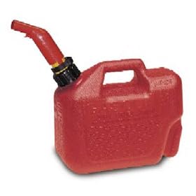Briggs and Stratton 1.25 Gallon Gas Can Auto Shut-Off (CARB Compliant) #WCA125P from Gas String Trimmers
