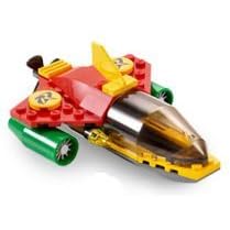 Robin's Submarine - LEGO Batman Minifigure Vehicle Only (No Box)