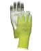 Atlas NT370 Nitrile Garden and Work Gloves, Green Apple, Medium