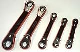 Tools & Hardware : 5 Pcs Offset Ratchet Wrench Set - Metric
