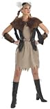 Viking Barbarian Girl Adult Costume Dress